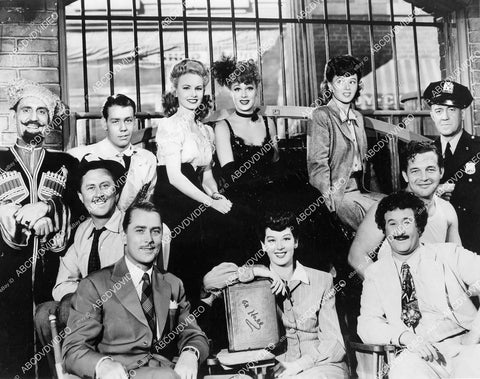 crp-07505 1942 Janet Blair, Rosalind Russell, Brian Aherne, June Havoc & cast film My Sister Eileen crp-07505