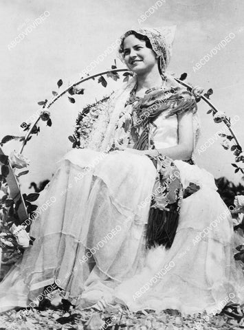 crp-00760 1938 Senorita from United States Naomi Anderson Pan American Day Pageant Miami Fla crp-00760