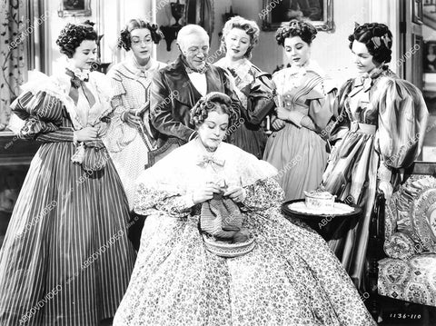 crp-07618 1960 Greer Garson, Marsha Hunt, Heather Angel, Mary Boland and cast film Pride and Prejudice crp-07618