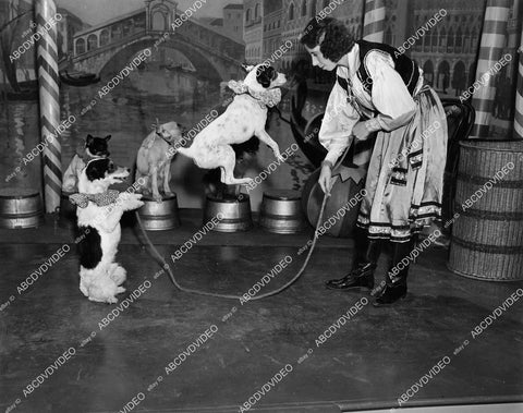 crp-07758 1938 specialty act jump roping dogs film Everybody Sing crp-07758