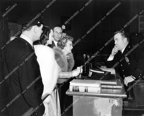 crp-07759 1938 Lynne Carver, Billie Burke at the police station film Everybody Sing crp-07759