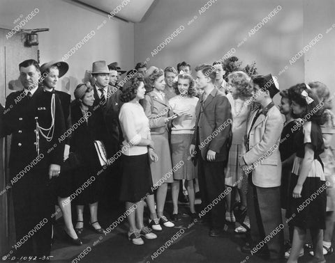 crp-00776 1944 Sally Bliss, Louise Erickson, Pat Parrish, Robert White film Meet Miss Bobby Socks crp-00776