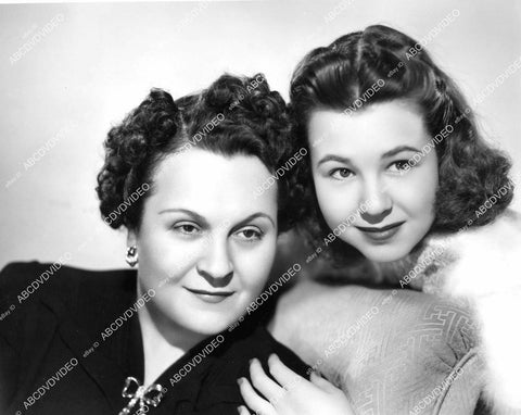 crp-07848 1941 Jane Withers and mother Ruth film Her First Beau crp-07848