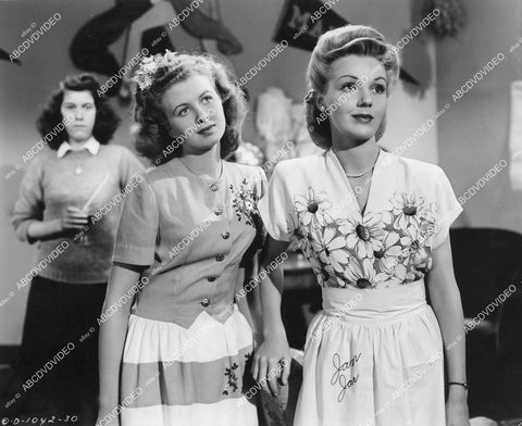 crp-00791 1944 Lynn Merrick, Louise Erickson film Meet Miss Bobby Socks crp-00791