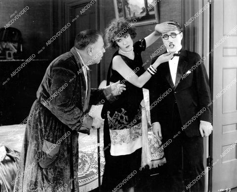 crp-08097 1924 Syd Chaplin, Chester Conklin, Louise Fazenda silent film The Galloping Fish crp-08097