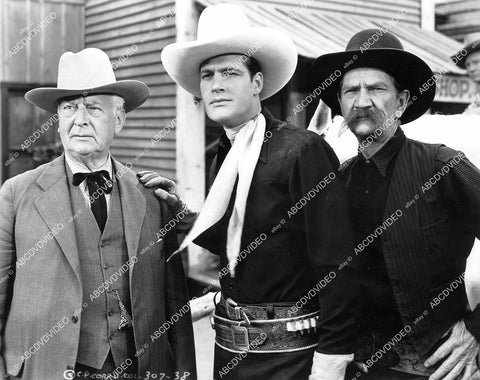 crp-08146 1938 Edward LeSaint, Charles Starrett, Hank Bell film West of Santa Fe crp-08146
