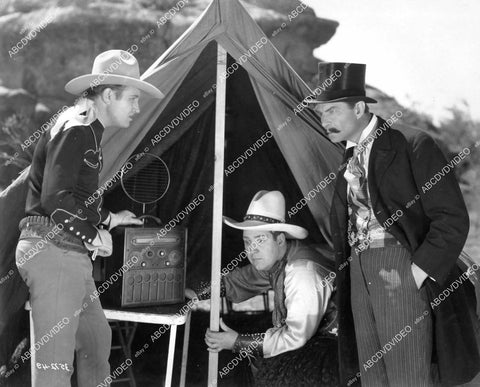 crp-08199 1936 Gene Autry, Smiley Burnette film The Singing Cowboy crp-08199