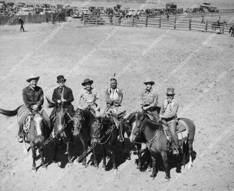 crp-00830 1943 Big Boy Williams Norman Cook Bill McGarry Mickey Meyers Kanab Utah film The Desperadoes crp-00830