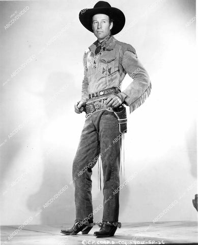 crp-08311 1940's cool cowboy Bill Elliott portrait crp-08311