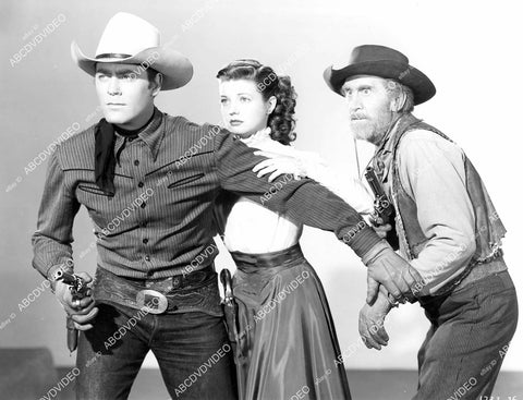 crp-08332 1949 Allan Lane, Gail Davis, Eddy Waller film Frontier Investigator crp-08332