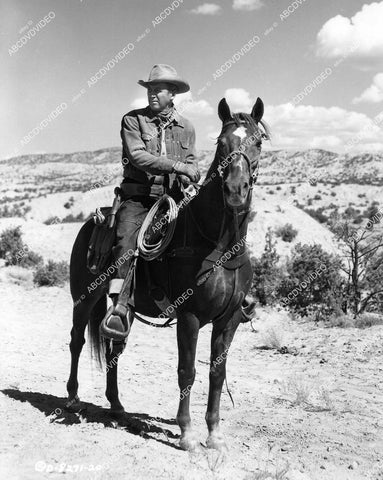 crp-08348 1955 Jimmy Stewart on horseback film The Man from Laramie crp-08348