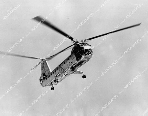 crp-08413 1955 aviation new YH-16A Turbo Transporter helicopter carries 40 passengers crp-08413