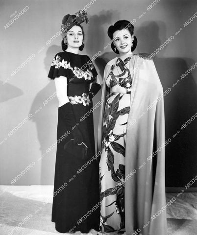 crp-08507 1941 pretty model in her evening gown film Tillie the Toiler crp-08507