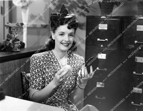 crp-08509 1941 Kay Harris portrait w powder puff film Tillie the Toiler crp-08509
