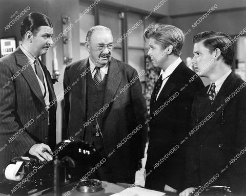 crp-08586 1941 Vinton Hayworth, George Watts, William Tracy, Benny Bartlett film Tillie the Toiler crp-08586