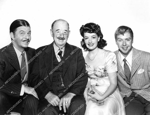 crp-08588 1941 Vinton Hayworth, George Watts, Kay Harris, William Tracy film Tillie the Toiler crp-08588