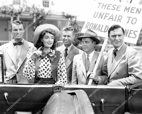 crp-08605 1941 Bruce Bennett, Kay Harris film Tillie the Toiler crp-08605