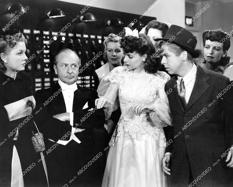 crp-08612 1941 Marjorie Reynolds, Ernest Truex, Kay Harris, William Tracy film Tillie the Toiler crp-08612