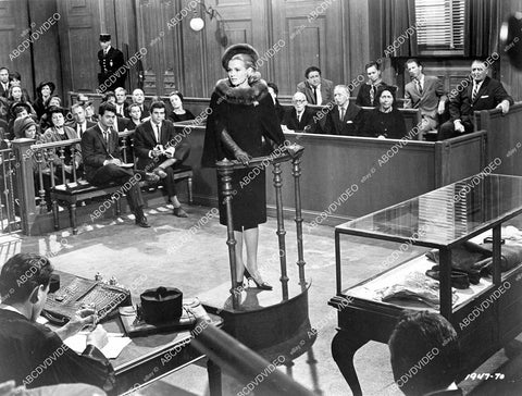 crp-08678 1965 Angie Dickinson in court film The Art of Love crp-08678