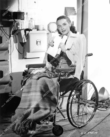 crp-08781 1948 Jean Peters w her script film The Sign of the Ram crp-08781
