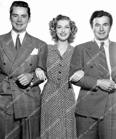 crp-08912 1941 Russell Hayden, Anita Louise, Noah Beery Jr film Two in a Taxi crp-08912