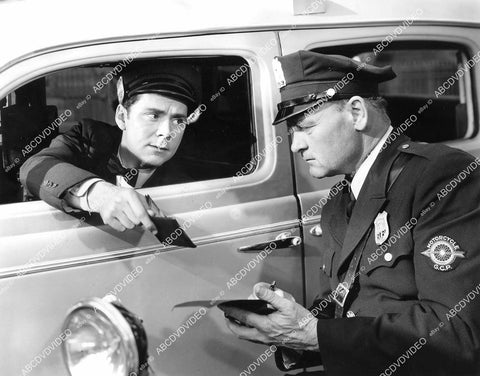 crp-08922 1941 Russell Hayden gets a ticket film Two in a Taxi crp-08922