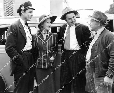 crp-08961 1941 Anita Louise, Russell Hayden, Noah Beery Jr, George Cleveland film Two in a Taxi crp-08961