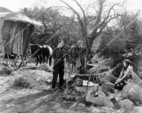 crp-08985 1927 Renee Adoree, Conrad Nagel silent film Heaven on Earth crp-08985