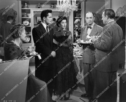 crp-09186 1951 Helen Spring, John Derek, Erin O'Brien-Moore, Santos Ortega, Carl Benton Reid film The Family Secret crp-09186