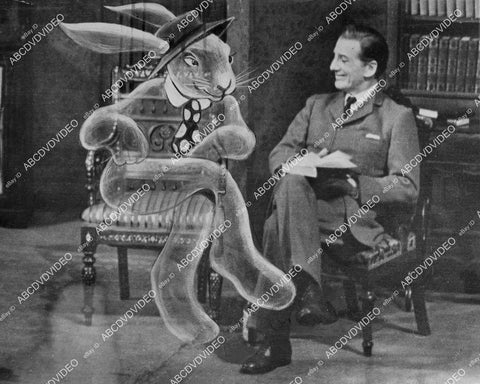crp-00922 1944 author Frank Fay w Broadway sensation Harvey the Invisible Rabbit crp-00922