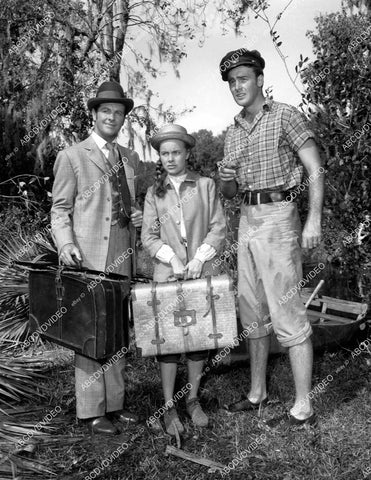 crp-09280 1951 Robert Cummings, Terry Moore, Jerome Courtland film The Barefoot Mailman crp-09280