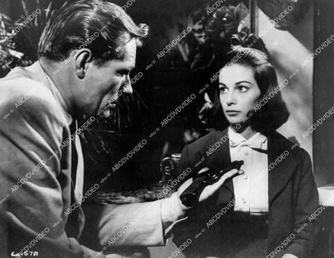 crp-09350 1956 Pier Angeli, Philip Carey film Port Afrique crp-09350