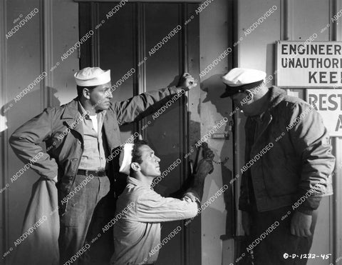 crp-09416 1950 Zachary Charles, Jerry Paris, Joe Sawyer film The Flying Missile crp-09416