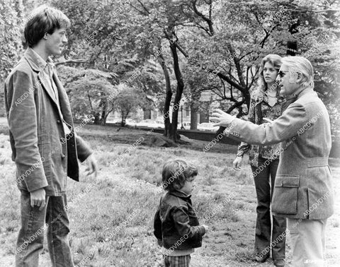 crp-09537 1973 director Robert Wise, Peter Fonda, Lindsay Wagner, Brian Lima on location film Two People crp-09537