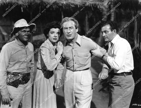crp-09584 1946 Lowell Gilmore, Jane Wyatt, Milburn Stone film Strange Conquest crp-09584