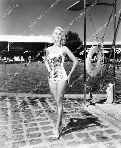 crp-09682 1958 sexy Las Vegas show girl TV State Trooper crp-09682