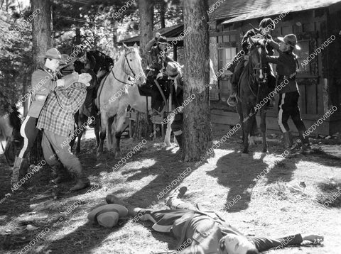 crp-09695 1935 Kane Richmond, Bud Osborne RCMP film The Silent Code crp-09695