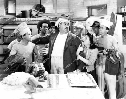 crp-09788 1943 Mary Lee, Billy Gilbert and the gang film Shantytown crp-09788