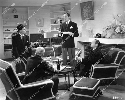 crp-09816 1937 photo Cesar Romero, Warren Hymer film She's Dangerous crp-09816