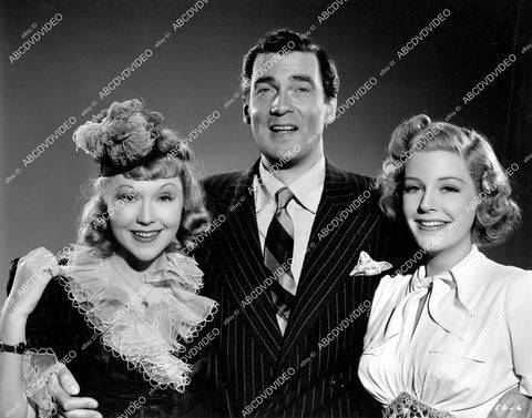 crp-09887 1940 Kaaren Verne, Walter Pidgeon, Joyce Compton film Sky Murder crp-09887