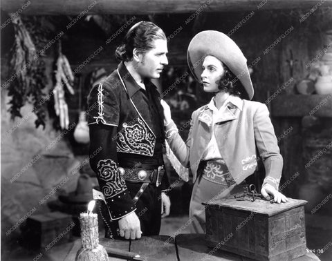 Warner Baxter Ann Loring western film Robin Hood of El Dorado wbax-63